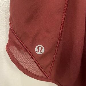 Like—new high rise, lululemon Hotty Hot shorts